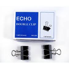 Kẹp bướm - kẹp sắt đen 41mm